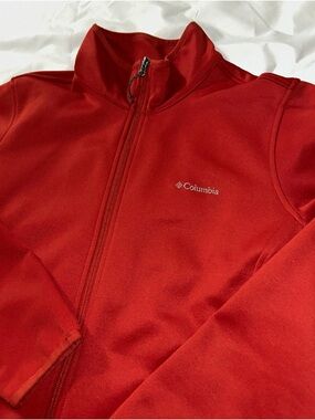 Columbia Men's Red Full-Zip Jacket